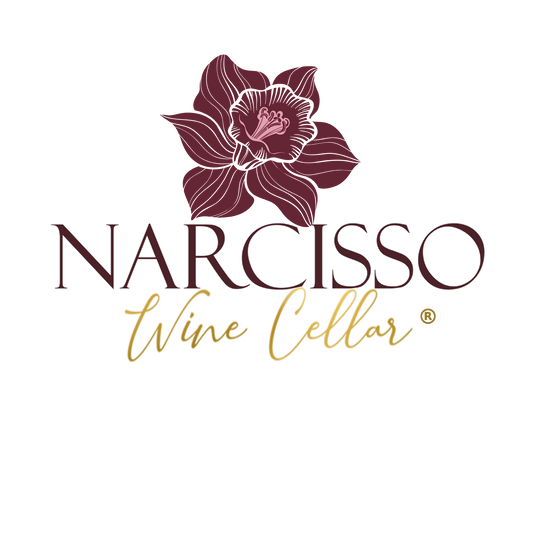 Wine Glass with Narcisso Wine Cellar Logo